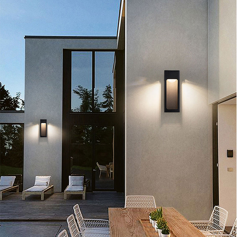 Lumina LED Außenwandleuchte - Modernes Design Wetterfest Energieeffiziente Beleuchtung für Garten und Terrasse