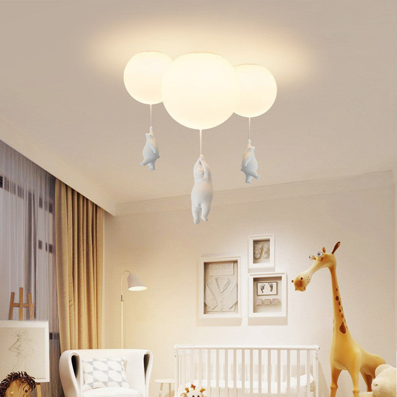 LumiBear Deckenleuchte | Ballonförmige Deckenlampe mit Bär