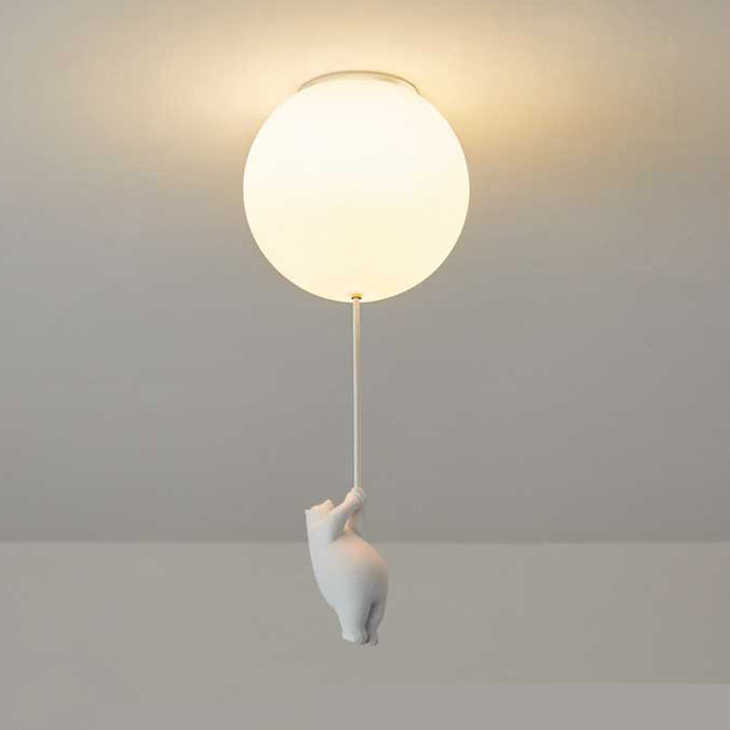 LumiBear Deckenleuchte | Ballonförmige Deckenlampe mit Bär