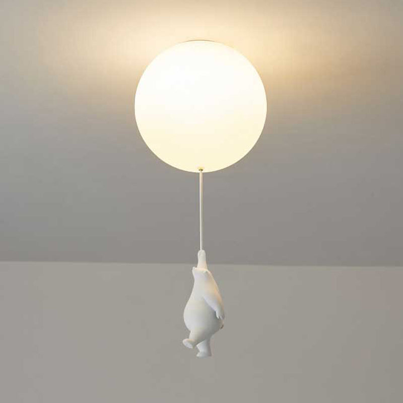 LumiBear Deckenleuchte | Ballonförmige Deckenlampe mit Bär