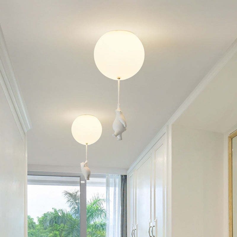 LumiBear Deckenleuchte | Ballonförmige Deckenlampe mit Bär