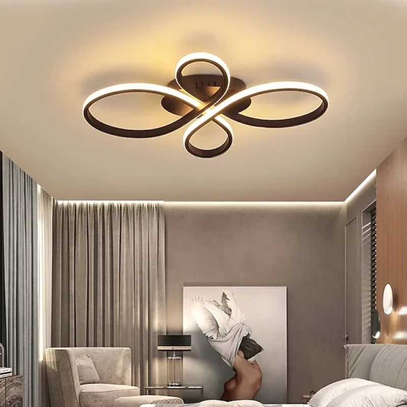 Lumina Deckenleuchte – Elegantes LED-Design mit Spitzenmuster für Wohnzimmer & Schlafzimmer