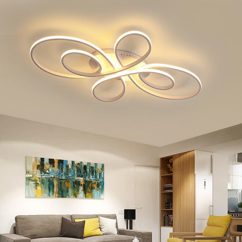 Lumina Deckenleuchte – Elegantes LED-Design mit Spitzenmuster für Wohnzimmer & Schlafzimmer