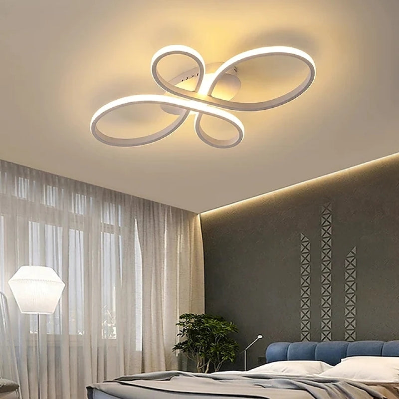 Lumina Deckenleuchte – Elegantes LED-Design mit Spitzenmuster für Wohnzimmer & Schlafzimmer