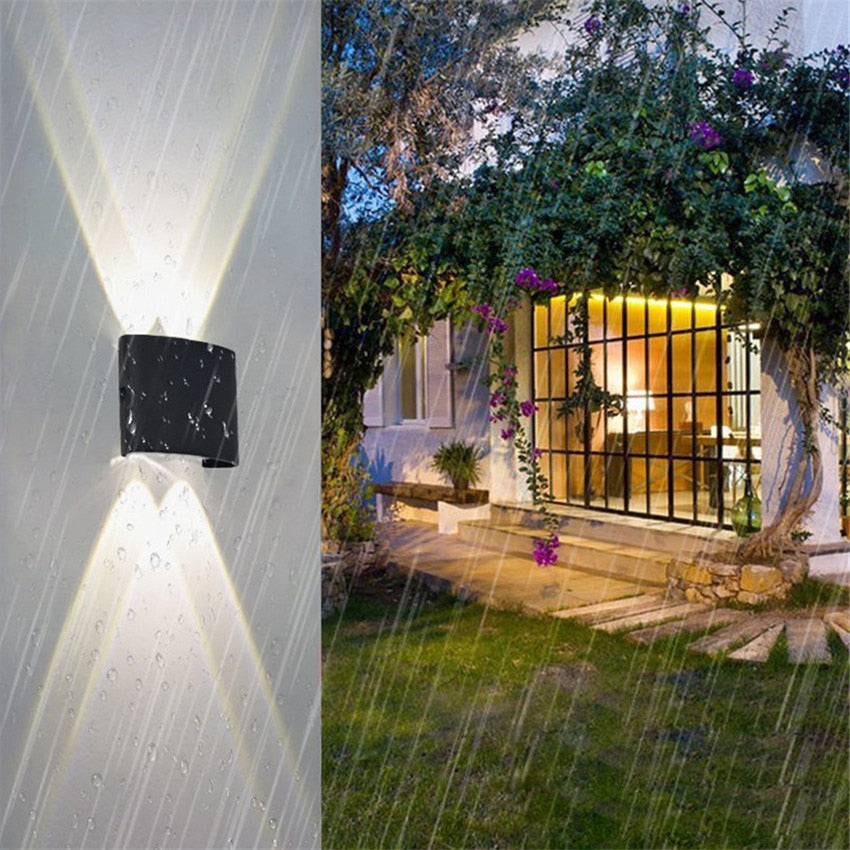 Julius Wandleuchte | Moderne Wandleuchte mit LED-Licht für den Innen- und Außenbereich