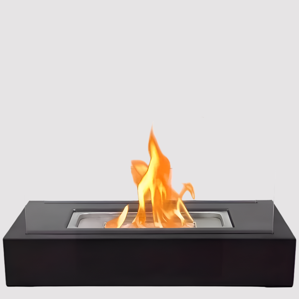 LumiFire Tischlampe | Tragbare Moderne Bio-Ethanol Lampe