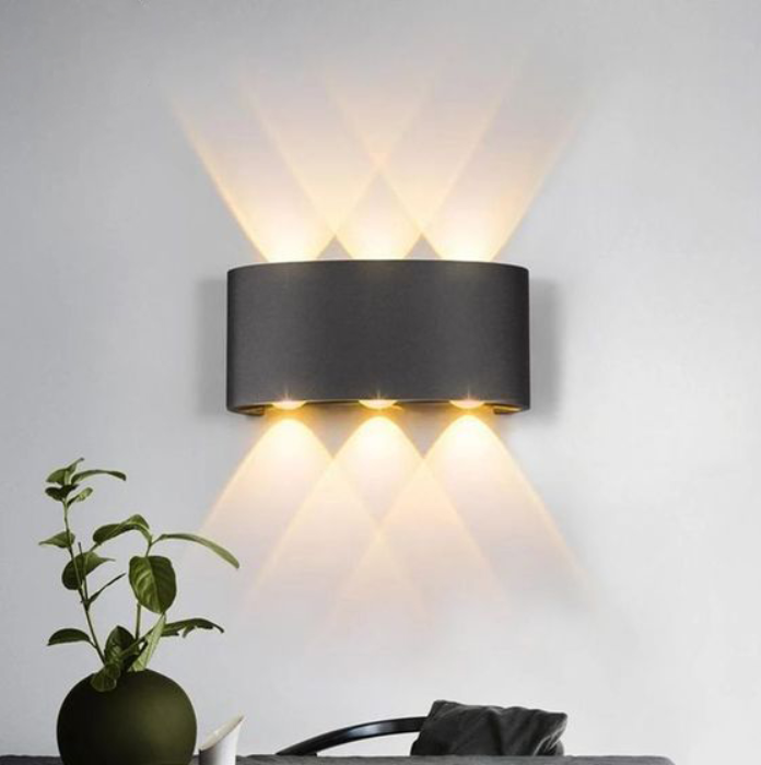 Julius Wandleuchte | Moderne Wandleuchte mit LED-Licht für den Innen- und Außenbereich