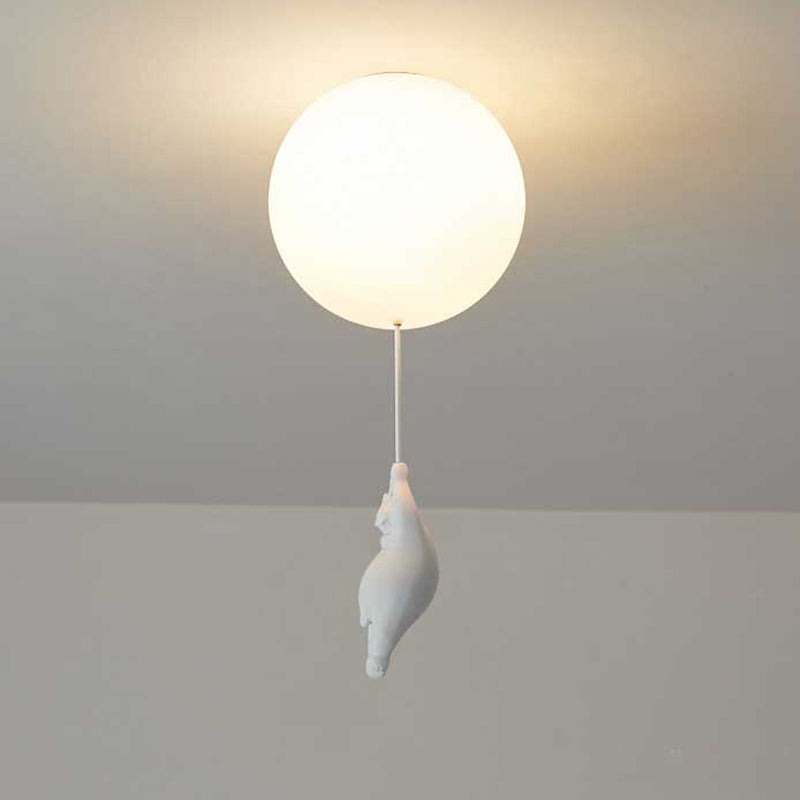 LumiBear Deckenleuchte | Ballonförmige Deckenlampe mit Bär