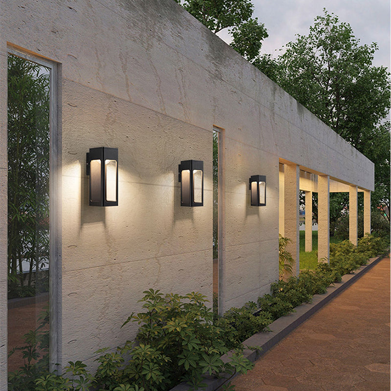 Lumina LED Außenwandleuchte - Modernes Design Wetterfest Energieeffiziente Beleuchtung für Garten und Terrasse