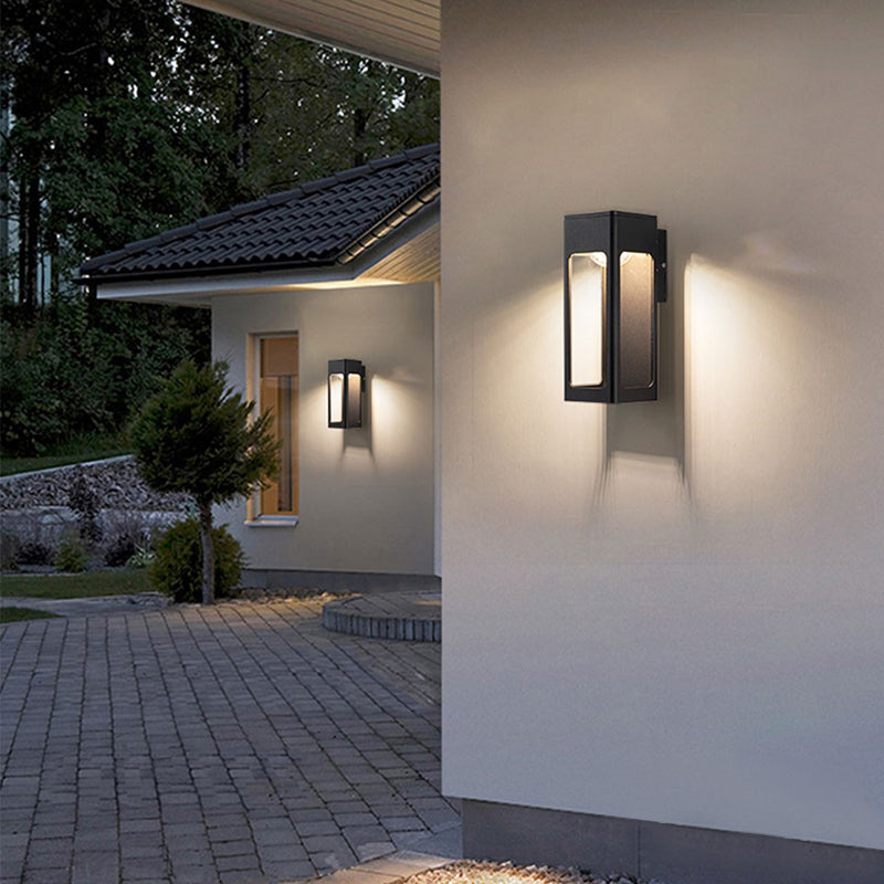 Lumina LED Außenwandleuchte - Modernes Design Wetterfest Energieeffiziente Beleuchtung für Garten und Terrasse