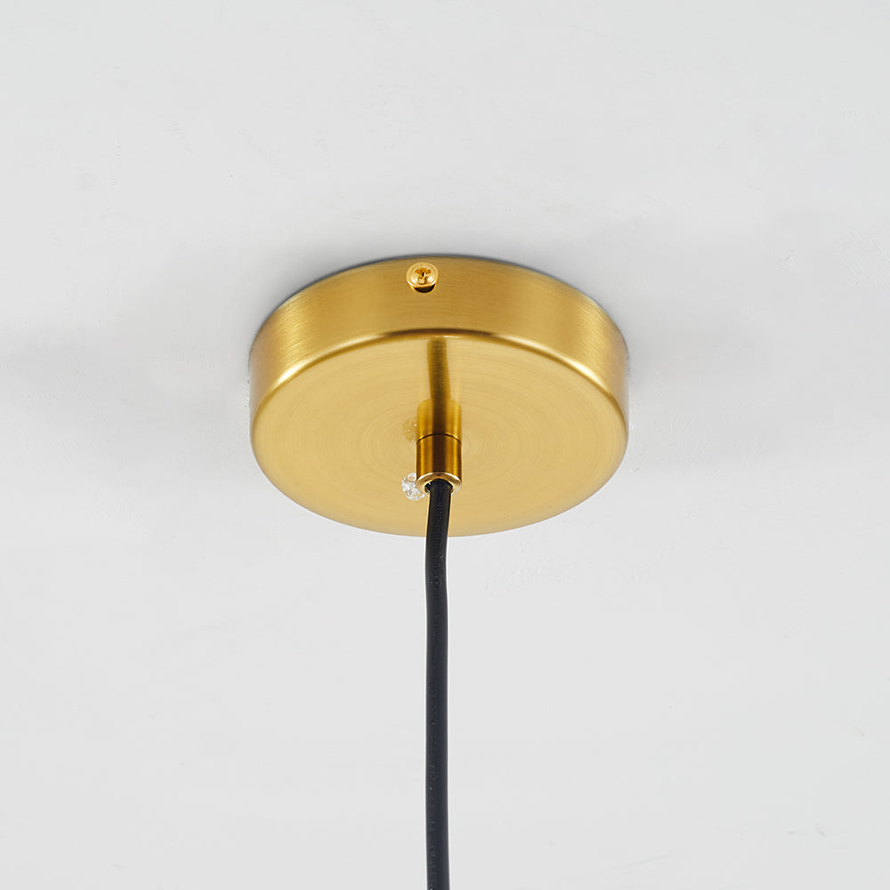 Lumina Glas Pendelleuchte | Klare Glasschirm für zeitgenössische Dekoration