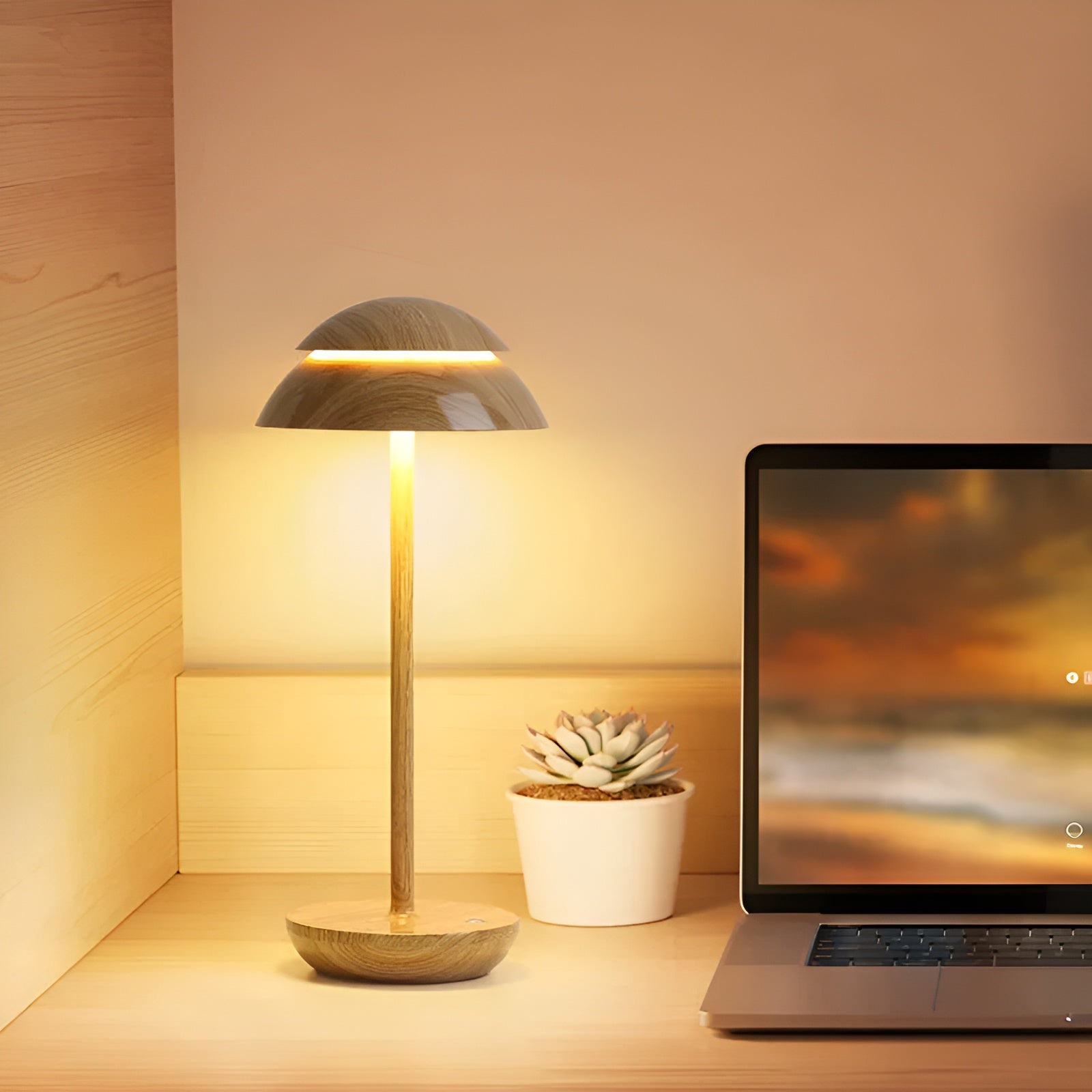 Nordlampa Tischlampe – Moderne kabellose LED-Schreibtischlampe
