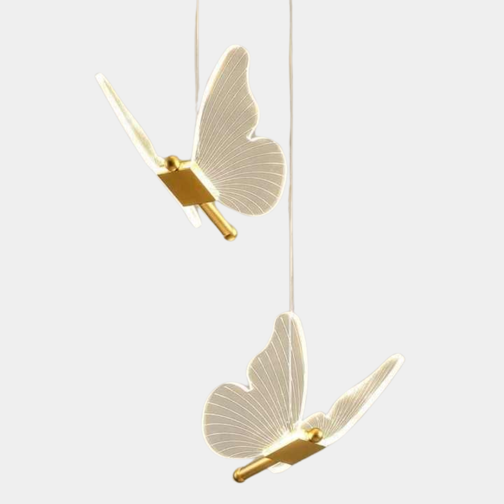 FlyGlow | Pendelleuchte mit Schmetterlingen