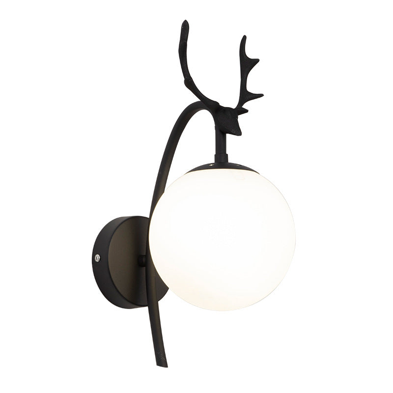 Lumina Zeitgenössische Wandleuchte - Hirschkopf Design Moderne LED Wandlampe