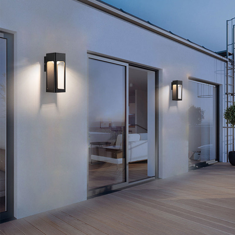 Lumina LED Außenwandleuchte - Modernes Design Wetterfest Energieeffiziente Beleuchtung für Garten und Terrasse